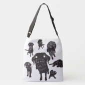 Ajustable Sac mortuaire à éleveur de chiot (Dos)
