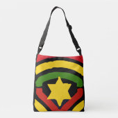 Ajustable Sac mortuaire croisé à conception de Jah Rastafari (Dos)