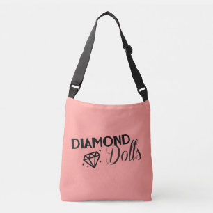 Ajustable Sac mortuaire croisé à poupées de diamant