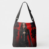 Ajustable Sac noir rouge (Devant)
