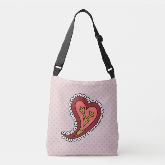 Ajustable Sac Paisley Heart All-Over-Print (Devant)