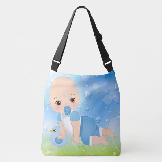 Ajustable Sac pour bébé - Sac tout-sur-impression, moyen (Devant)