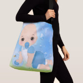 Ajustable Sac pour bébé - Sac tout-sur-impression, moyen (De près)