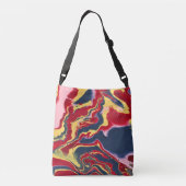Ajustable Sac Sadie 1 Couleur Folle Abstraite (Dos)