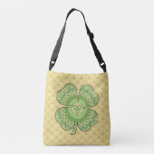 Ajustable Sac tout-dessus Shamrock celtique (Dos)