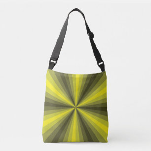 Ajustable Sac tout-sur-impression jaune illusion optique