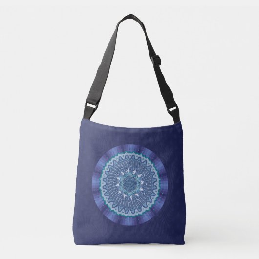 Ajustable Sac Tout-Sur-Imprimé Mandala (Devant)