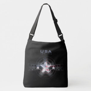 Ajustable Sac Tristar Crossbody USA
