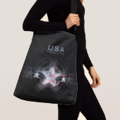 Ajustable Sac Tristar Crossbody USA (De près)