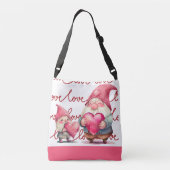 Ajustable Saint Valentin Père & Son Gnome Hearts Sac fourre- (Dos)