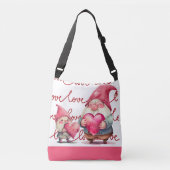 Ajustable Saint Valentin Père & Son Gnome Hearts Sac fourre- (Devant)