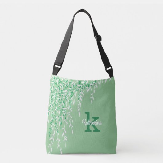 Ajustable Saules croix monogramme sur sac (Devant)