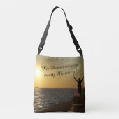 Ajustable Ses Mérites Sont Nouveaux Chaque Matin Sac Crossbo (Dos)