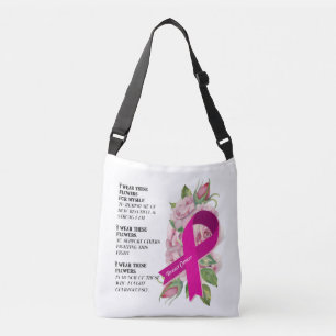 Ajustable Soutien au cancer du sein Sensibilisation Sac de c