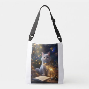 Ajustable Style de miroirs : Sac croisé d'impression de chat