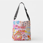 Ajustable Style Sac fourre-tout funky années 80 (Devant)