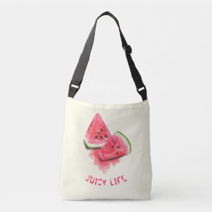Ajustable Sweet Watermelon Crossbody ou Sac fourre-tout text