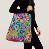 Ajustable Tricot de couture sur tout le sac d'impression (De près)