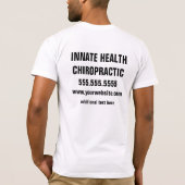 Ajustement du T-shirt fait sur commande de (Dos)