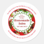 Ajuster pour 2 pouces Étiquettes maison de canne à (Devant)