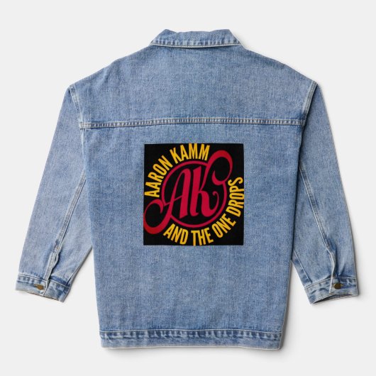 AK1D Denim Jas Jacket (Achterkant)