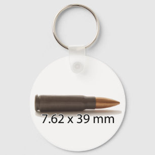 AK47 Ammo 7.62x39mm Ronde Sleutelhanger