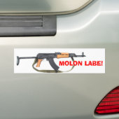 ak47 bumpersticker (Op auto)