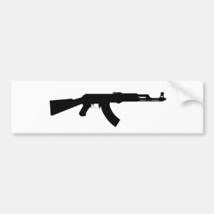Ak47 Pistool Bumpersticker