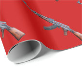 AK47 Verpakkingspapier Cadeaupapier (Rol Hoek)