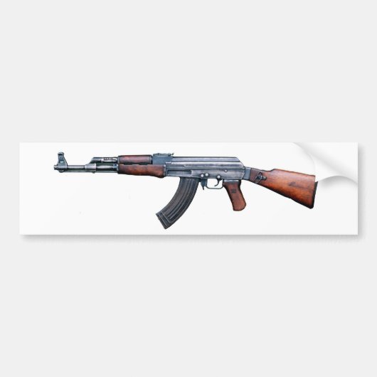 AK-47 BUMPERSTICKER (Voorkant)