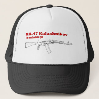 AK-47 Kalashnikov - Het betrouwbaarste pistool Trucker Pet
