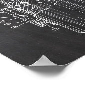 Ak-47 Poster de brevet de verrouillage de boulon (Coin)