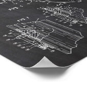 Ak-47 Poster de brevet de verrouillage de boulon (Coin)