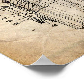 Ak-47 Poster de brevet de verrouillage de boulon (Coin)