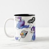 AK-47 Scribbles Mug (Gauche)