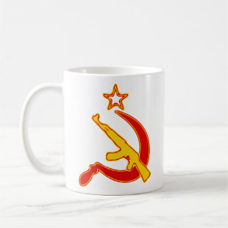 AK-47 & Sickle *met Star* Koffiemok