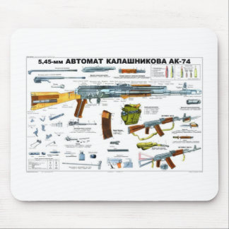 Ak 74 mousepad muismat