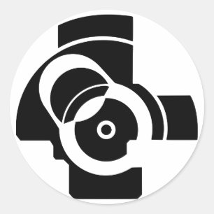 AK Boltface Ronde Sticker