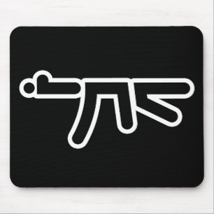 AK BW Mousemat Muismat