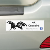 AK Capoeira Bumper stick Bumpersticker (Op auto)