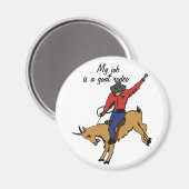 AK- Geitenrodeo magneet (Voorkant / Achterkant)