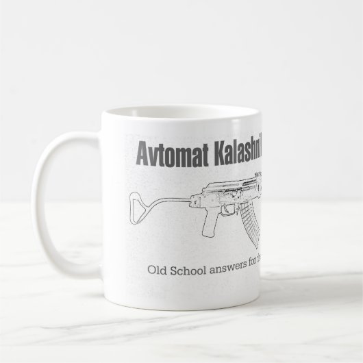 AK Old School Koffiemok (Links)