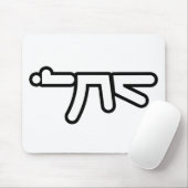 AK WB Mousemat Muismat (Met muis)