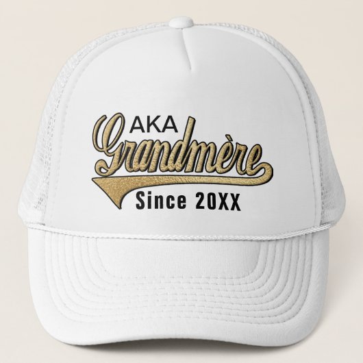 AKA Grandmére sinds .... Trucker Pet (Voorkant)