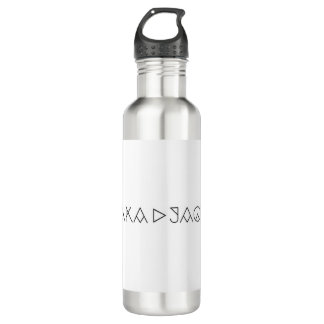 AKA JAQUE Stainless Steel Water Bottle (24oz.) Waterfles