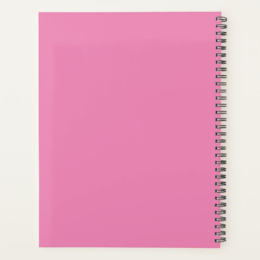 AKA Planner, Afro-Américain (Dos)