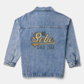 AKA Sobo / Oma in het Japans, sinds... Denim Jacket (Achterkant)