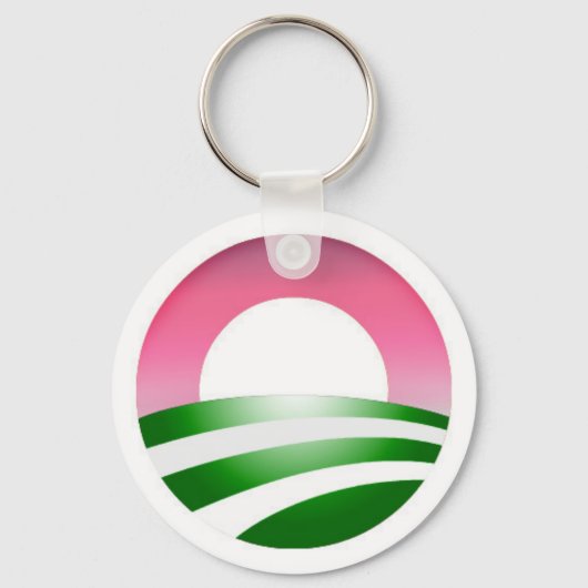 AKA voor Obama Sleutelhanger (Voorkant)