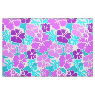 Akahai Hawaiian Hibiscus Tropical Floral Stof