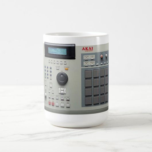 Akai MPC 2000 drummachine Koffiemok (Center)
